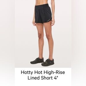 Lululemon Hotty Hot Short
